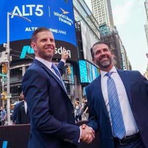 Trump Inc.’s $5.4 Billion Digital Coin Hit By Market Turbulence