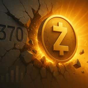 ZCash Breaks Past $370 After Years of Silence — Can ZEC Reclaim Its Listing Price Before the 2026 Halving?
