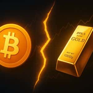 Bitcoin Decouples From Gold, But Long-Term Correlation Intact