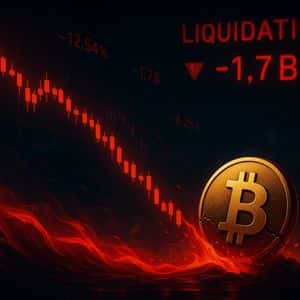 Crypto Liquidations Hit $1.7 Billion As Bitcoin Crashes Below $113,000