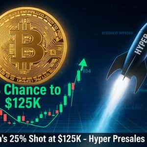 Bitcoin’s 25% Shot at $125K This Month Sends Traders Flocking to Bitcoin Hyper Presale