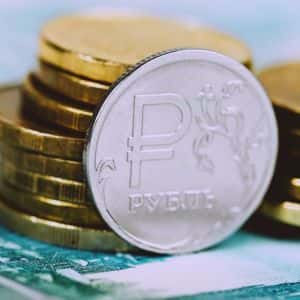 Russia's ruble becomes the world’s best-performing currency, up 40% against the dollar