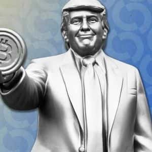 What's Up With the Golden Trump Bitcoin Statue That Was in Washington DC?