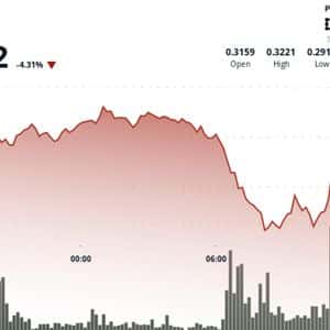 Stellar Lumen's XLM Token Down 6% Amid Heavy Sell Pressure