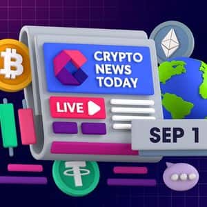 [LIVE] Crypto News Today: Latest Updates for Sept. 1, 2025 – Crypto Market Slumps as Bitcoin Falls Below $108K, GameFi Leads Losses