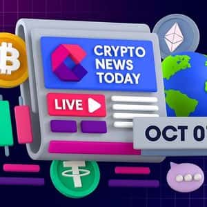 [LIVE] Crypto News Today: Latest Updates for Oct. 01, 2025 – Spot Solana ETF Approval Seen as Early as Next Week, Altcoins Expected to Rally