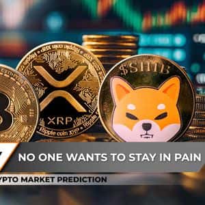 Crypto Market Prediction: Bitcoin (BTC) Shows no Chances For $100,000? XRP Crash Stops, Shiba Inu (SHIB) Wants $0.00001 Back