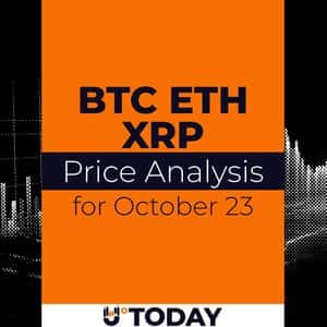 BTC, ETH, and XRP Price Analysis for October 23