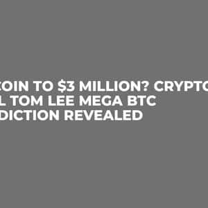 Bitcoin to $3 Million? Crypto Bull Tom Lee Mega BTC Prediction Revealed