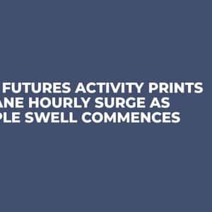 XRP Futures Activity Prints Insane Hourly Surge as Ripple Swell Commences