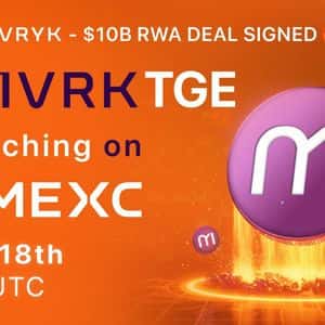 Mavryk Network to Launch Native $MVRK Token on MEXC Exchange