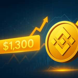 BNB Coin Breaks New All-Time High Above $1,300: What Is Driving the Surge?
