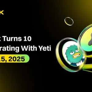 LBank Partners with Crypto IP 'Yeti' to Launch 10th Anniversary