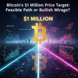 Bitcoin’s $1 Million Price Target: Feasible Path or Bullish Mirage?