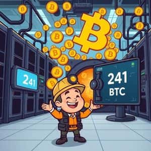 Bitcoin Mining Triumph: Cipher Mining’s Impressive August Haul of 241 BTC