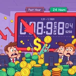 Crypto Futures Liquidations: A $100 Million Shockwave Hits the Market