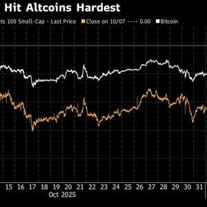 Cryptocurrencies Fall as October Liquidation Shock Repels Buyers