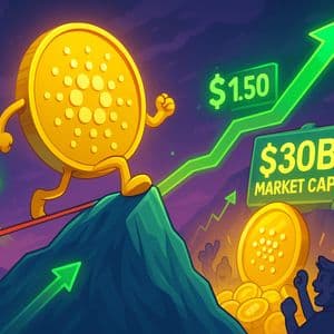 Cardano Climbs 8.7%, Market Cap Tops $30B — Could ADA Break Back Above $1.50 Soon?