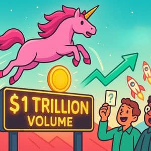 Uniswap Breaks $1 Trillion Volume — But Can UNI Overcome Governance Fears?