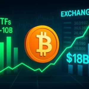 Are ETFs Taking Over Bitcoin Trading Volume? Data Says No