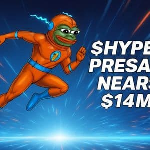 $HYPER Predicted to Jump 2390% Viral Presale Nears $14M