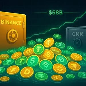 Stablecoin Exchange Liquidity Hits Record $68 Billion, Binance Alone Holds 67%