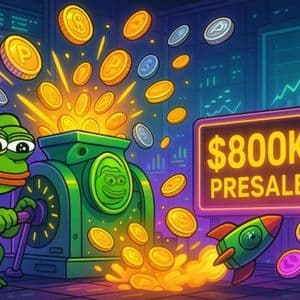 Pepenode’s Presale Reaches $800K As It Allows Users to Create Virtual Crypto Mining Rigs