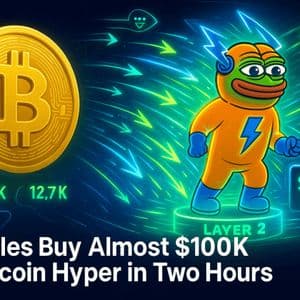 Whales Buy Almost $100K Bitcoin Hyper as Presale Surges Past $18M