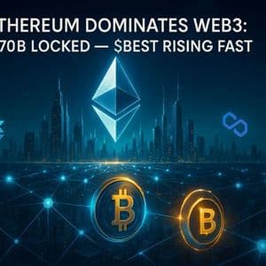 Ethereum Dominates Web3: $370B Locked — $BEST Rising Fast