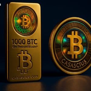 $4 Billion Buried in Brass, Silver and Gold: The Unclaimed Casascius Coins Still Guarding Over 38,000 BTC