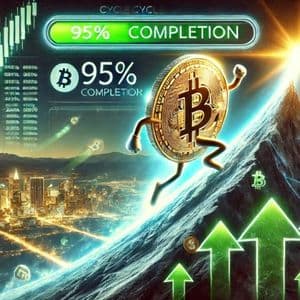 Bitcoin Bull Run Nears Its Climax: Cycle Peak Indicates 95% Completion