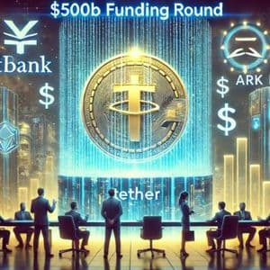 SoftBank, Ark Invest Among Potential Investors In Tether’s $15 Billion Funding Round