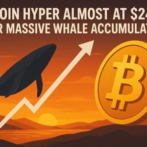 Bitcoin Hyper Almost at $24M After Massive Whale Accumulation