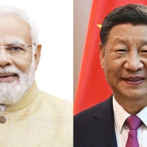 Modi met Xi in Tianjin to reset ties and discuss trade, flights, and border issues