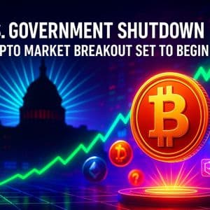 U.S. Government Shutdown: Crypto Market Breakout Set to Begin