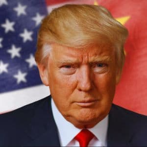 Trump confirms active U.S.-China trade war