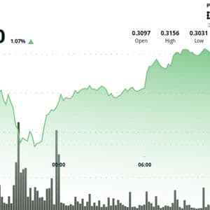 Stellar Edges Lower 0.4% to $0.3123 as Partnership News Surfaces