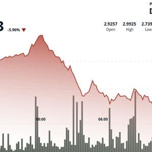 Polkadot Slumps as Bears Break Key Support at $2.87