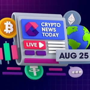 [LIVE] Crypto News Today: Latest Updates for August 25, 2025 – Bitcoin Whale Dumps 24K BTC, Triggers $4K Flash Crash, ETH Briefly Tops $4.9K