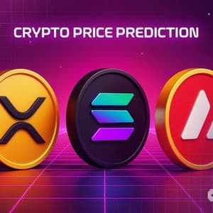 Crypto Price Prediction Today 11 September – XRP, Solana, Avalanche