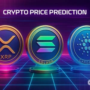 Crypto Price Prediction Today 19 September – XRP, Solana, Cardano