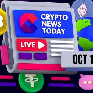 [LIVE] Crypto News Today: Latest Updates for Oct. 17, 2025 – Crypto Sell-Off Deepens; Bitcoin Below $109K, Ethereum Under $4K, DePIN Sector Sinks 7%