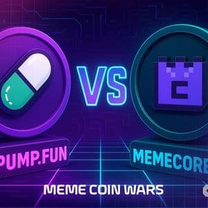 Meme Coin Wars – Pump.fun Vs. MemeCore, Which One Is The Better Opportunity Today?
