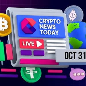 [LIVE] Crypto News Today: Latest Updates for Oct. 31, 2025 – Crypto Market Slides as AI Tokens Lead Sell-Off; ETH Slips Below $3,900
