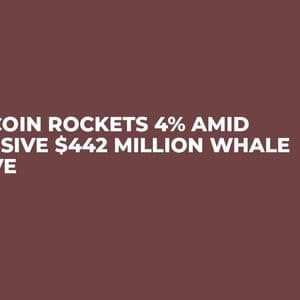 Bitcoin Rockets 4% Amid Massive $442 Million Whale Move