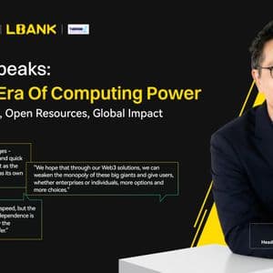 Czhang Lin of LBank Labs Speaks at TBOS on How Decentralized AI Could Reshape Global Computing