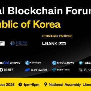 LBank Labs Joins Forces with Korean Lawmaker Min Byoung-Dug and KBIPA to Present the Global Blockchain Forum at KBW 2025