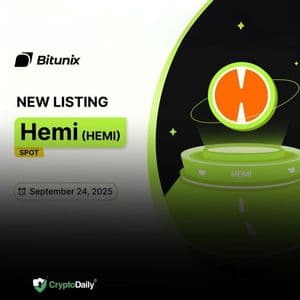 Bitunix Exchange Lists $HEMI Coin Following Massive 250% Rally in Just One Week