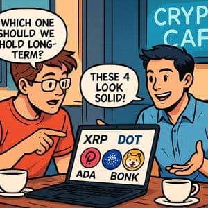 5 Best Altcoins to Buy for Long-Term Growth — XRP, DOT, ADA, BONK