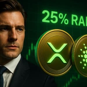XRP and Cardano Gain Momentum — Analysts Forecast 25% Rally Into Weekend Rebound